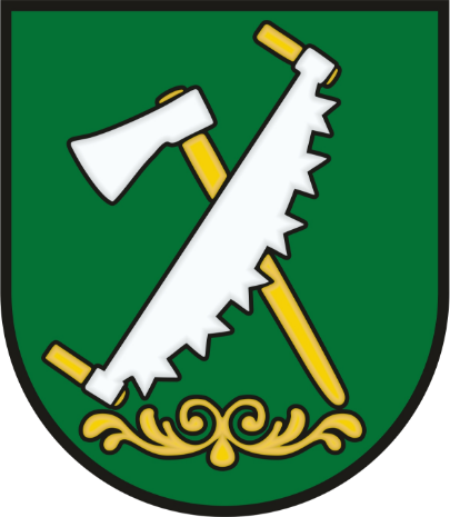 Erb / logo – Obecný úrad Harmanec